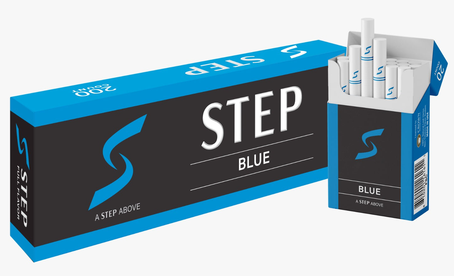 Step™ Cigarette Carton - 10 Packs