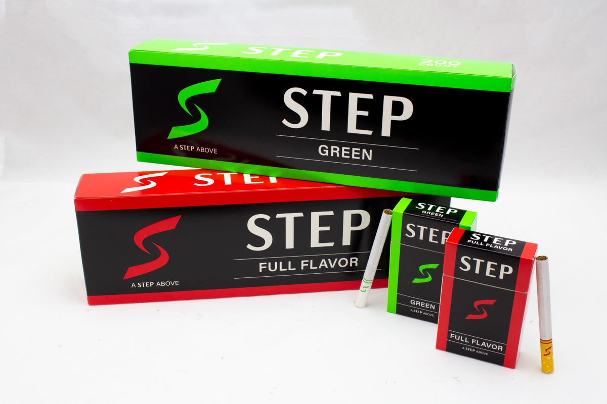 Step™ Cigarette Carton - 10 Packs | Menthol & Full Flavor Reds – Step ...