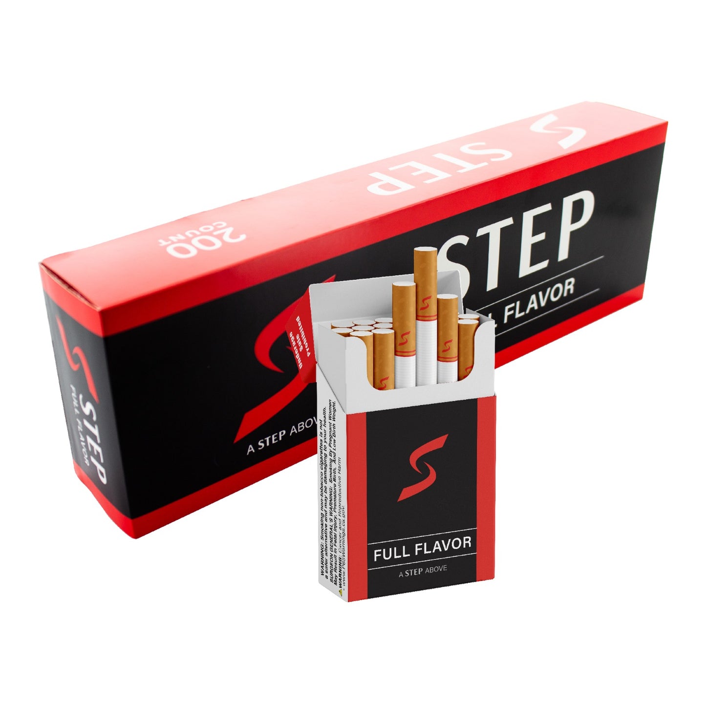 Step™ Cigarette Carton - 10 Packs